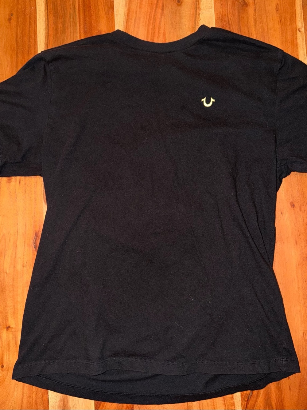 True Religion Men’s Black Short-Sleeve Logo T-Shirt #004
